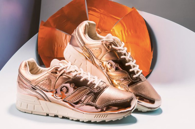Saucony Grid SD「Ether」玫瑰金色華麗登場