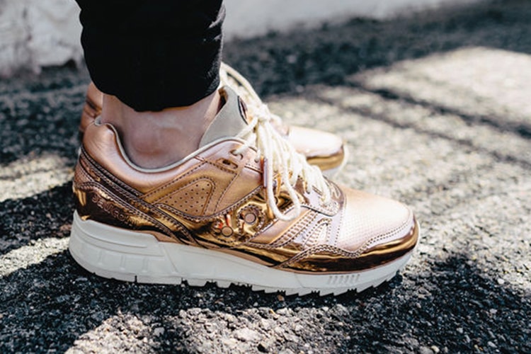 Saucony Grid SD「Ether」玫瑰金色華麗登場