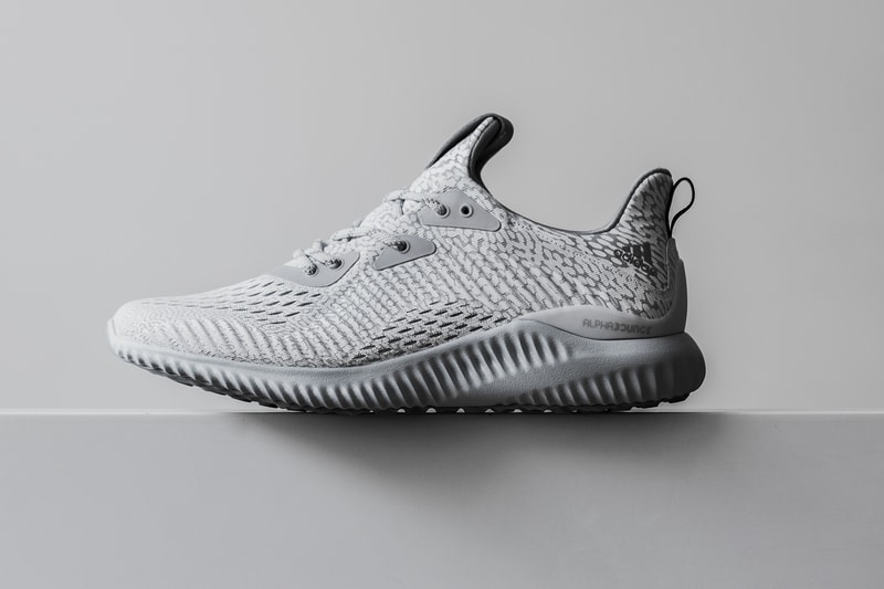 adidas AlphaBOUNCE 全新灰白配色上架