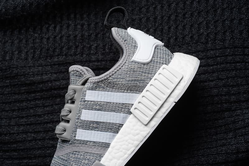 Close Look at adidas Originals NMD_R1 "Solid Grey"