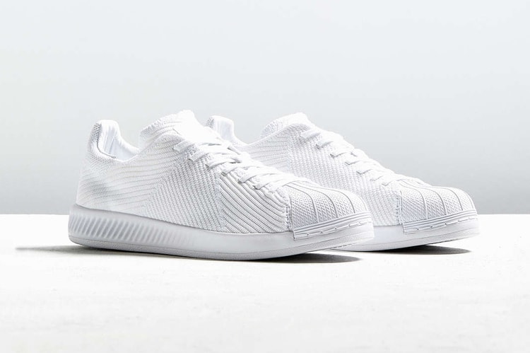 近賞 adidas Originals Superstar Bounce Primeknit 全白配色設計