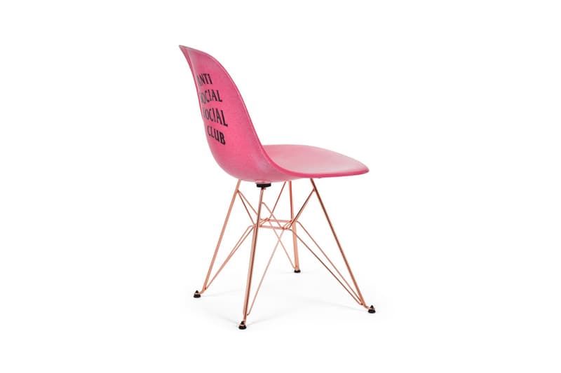 Anti Social Social Club x Modernica Eiffel Side Shell Chair