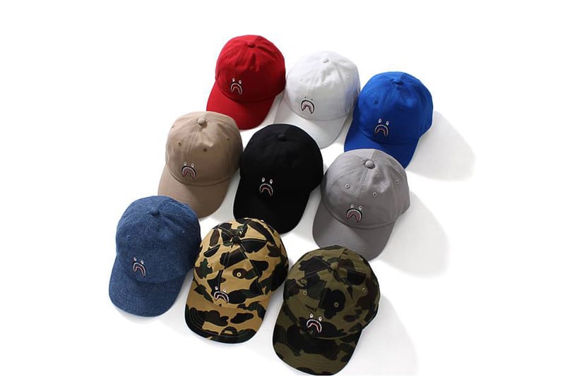 BAPE 推出代表性圖樣 SHARK CAP