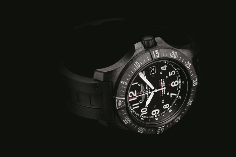 Baselworld 2017 前哨戰 – Breitling Colt Skyracer 火山黑配色時計
