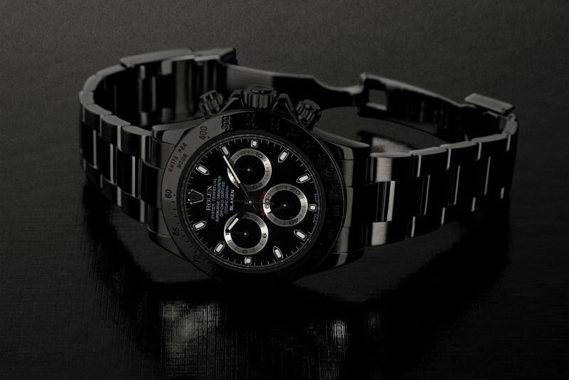 A BATHING APE® x NEIGHBORHOOD® 以外之黑魂選擇－Rolex Daytona BLAKEN 改