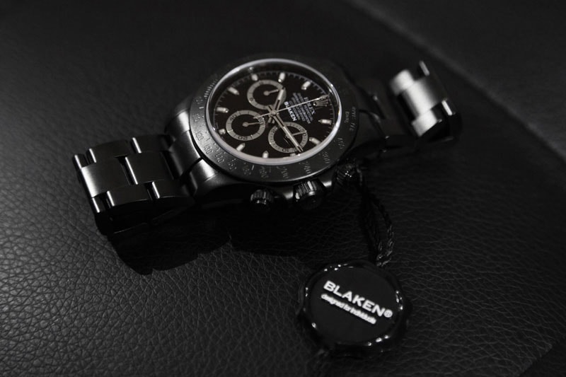 A BATHING APE® x NEIGHBORHOOD® 以外之黑魂選擇－Rolex Daytona BLAKEN 改
