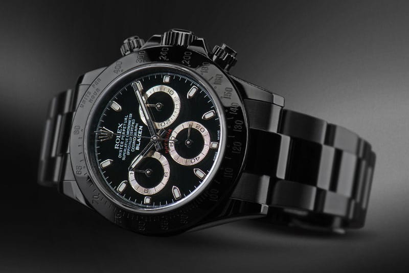 A BATHING APE® x NEIGHBORHOOD® 以外之黑魂選擇－Rolex Daytona BLAKEN 改