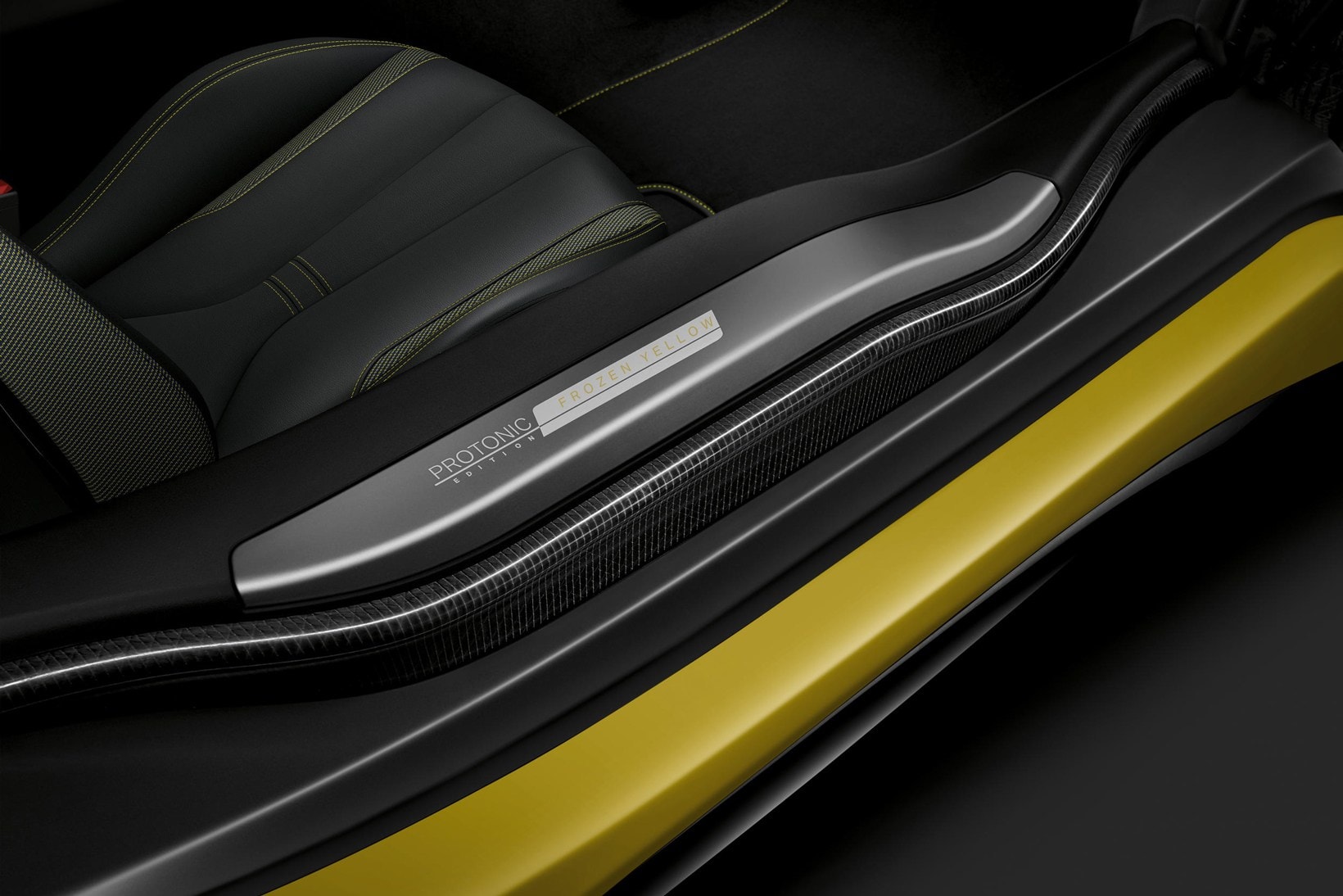 BMW i8 Protonic Frozen Black and Yellow