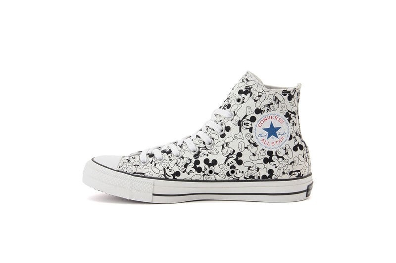 Mickey Mouse x Converse All Star 100 周年聯乘鞋款上架