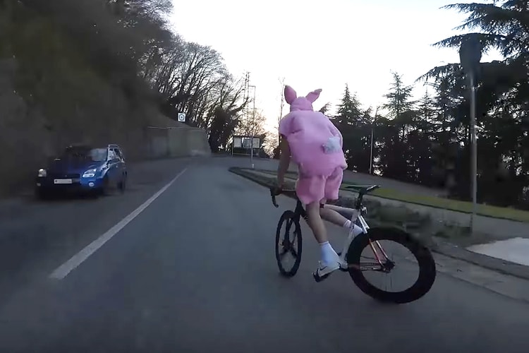 熊貓與兔子大逃亡!Fixies 單車斜路猛衝