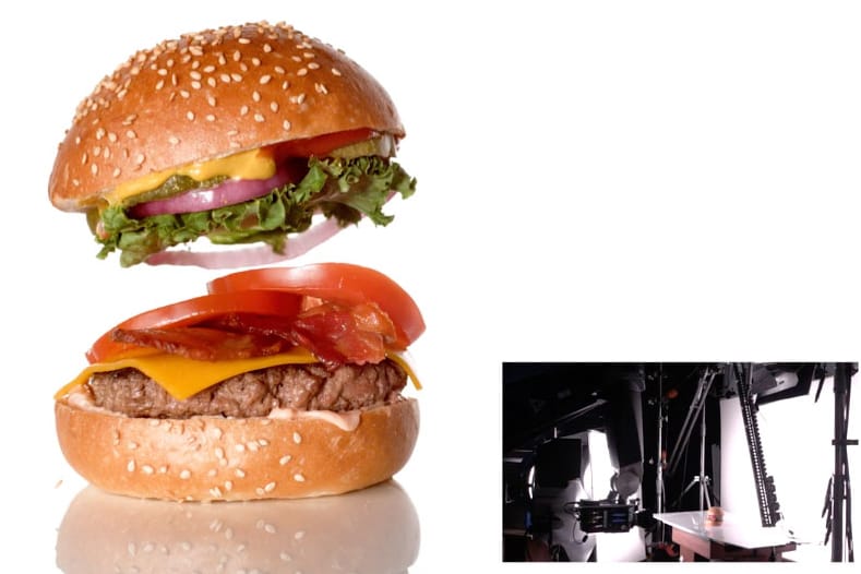 惹味背後大陣仗－完全解構懸浮漢堡包拍攝過程