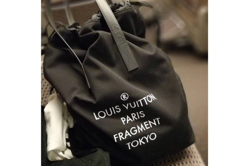藤原浩力推 Louis Vuitton x fragment design 新作