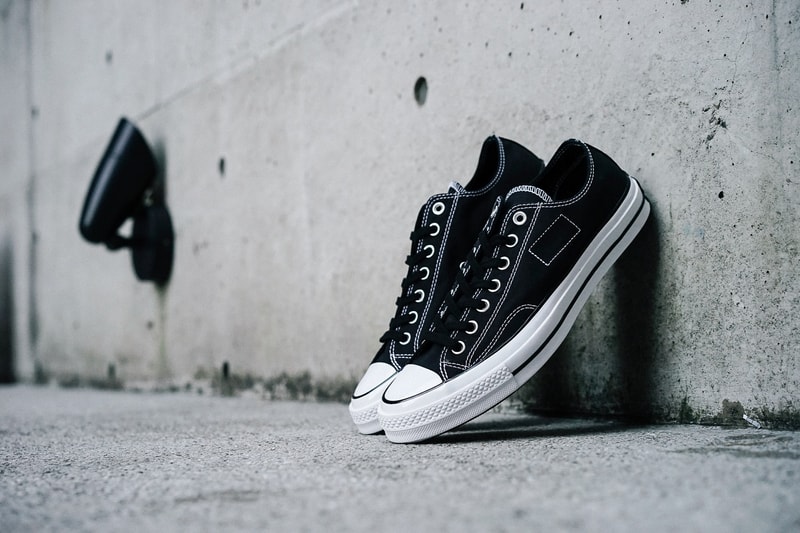 fragment design x Converse 全新聯名系列「Tuxedo Pack」形象照 by INVINCIBLE