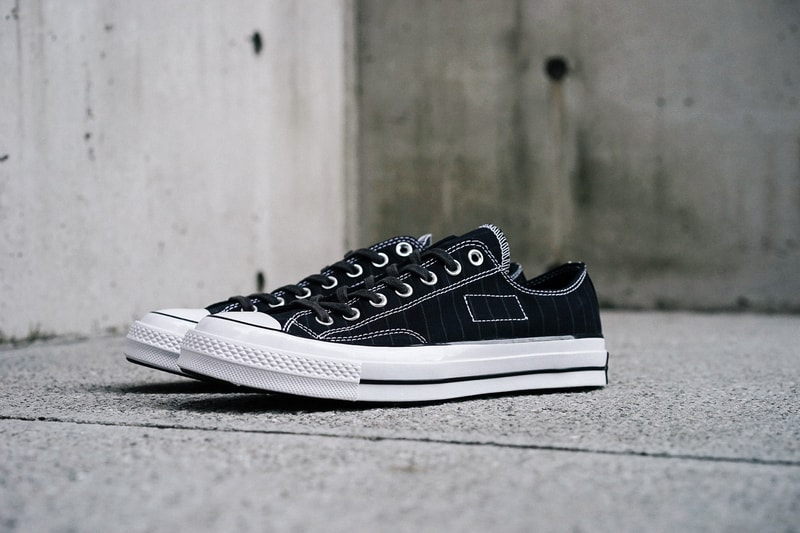 fragment design x Converse 全新聯名系列「Tuxedo Pack」形象照 by INVINCIBLE
