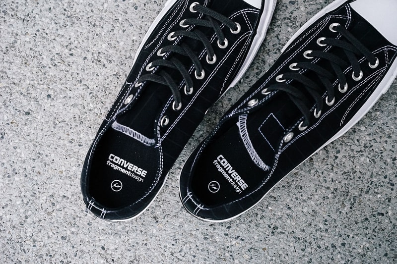 fragment design x Converse 全新聯名系列「Tuxedo Pack」形象照 by INVINCIBLE