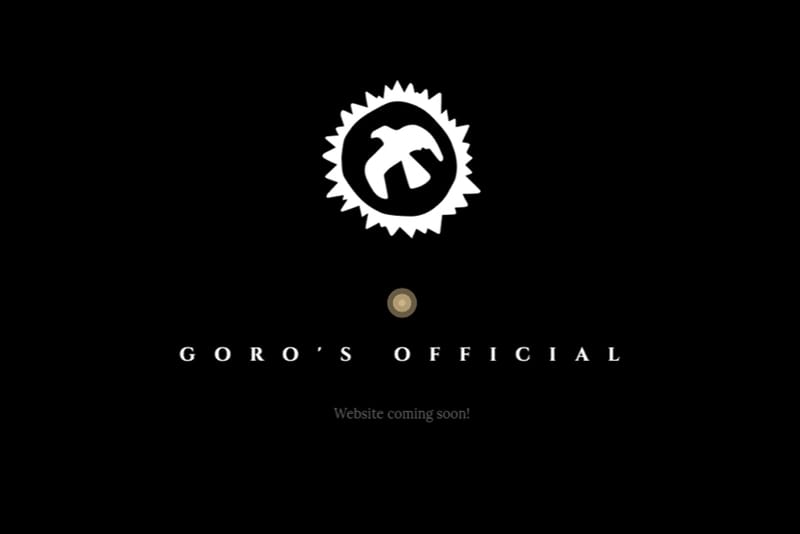 王道銀器品牌 Goro's 釋出官方網站