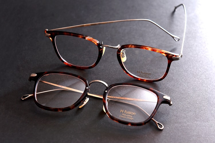 搶先預覽 H-fusion x the WAREHOUSE optical 年度聯名大作 HF-126WH 鏡架