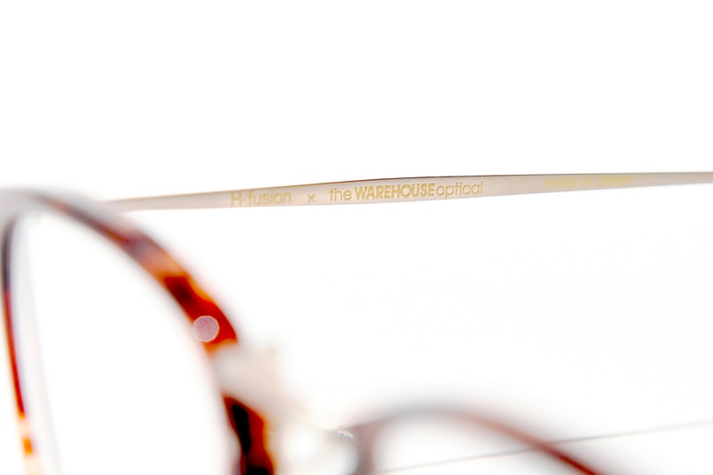 搶先預覽 H-fusion x the WAREHOUSE optical 年度聯名大作 HF-126WH 鏡架