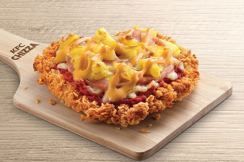 KFC Chizza Chicken Pizza