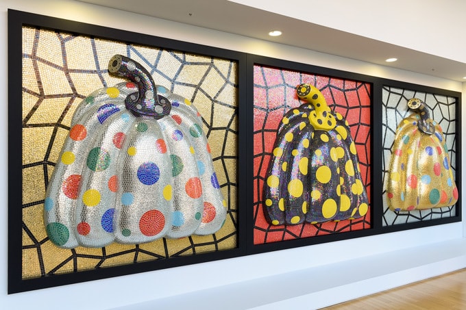 率先走進「草間彌生 我們永遠的靈魂」展覽現場