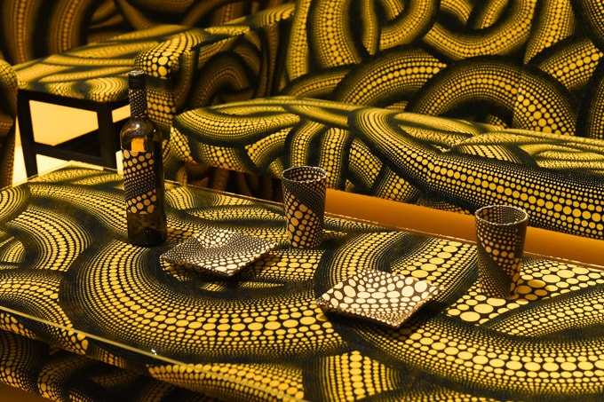 率先走進「草間彌生 我們永遠的靈魂」展覽現場
