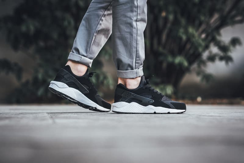 Nike Black & White Air Huarache