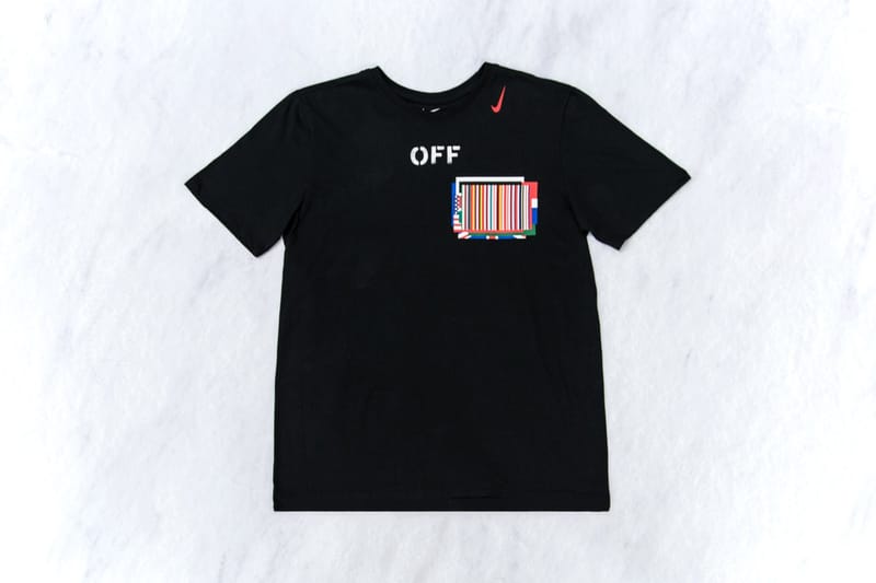 nike t shirt off white