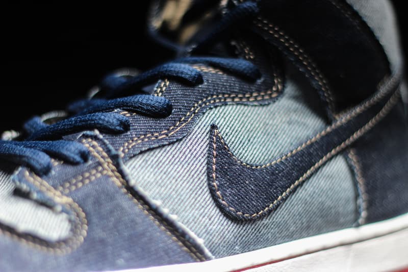 Nike SB Dunk Hi "Denim" Closer Look