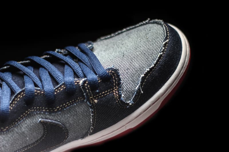 Nike SB Dunk Hi "Denim" Closer Look