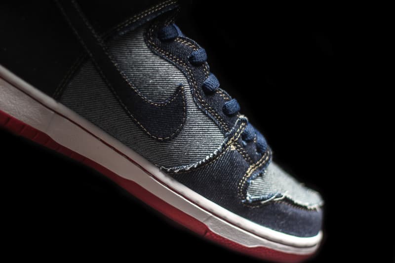 Nike SB Dunk Hi "Denim" Closer Look