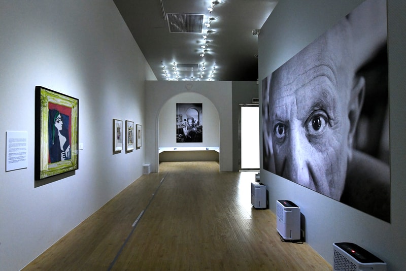 香港銅鑼灣時代廣場舉行《Picasso and Jacqueline》作品展