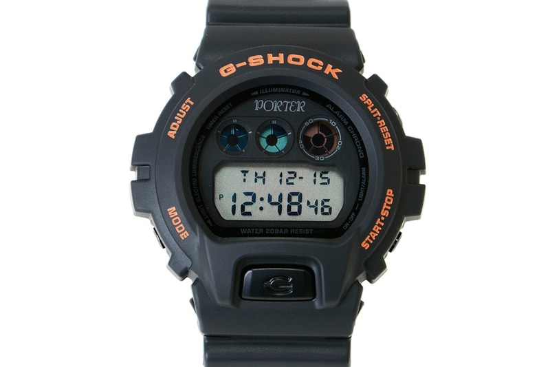 PORTER x G-SHOCK DW-6900 香港上架情報