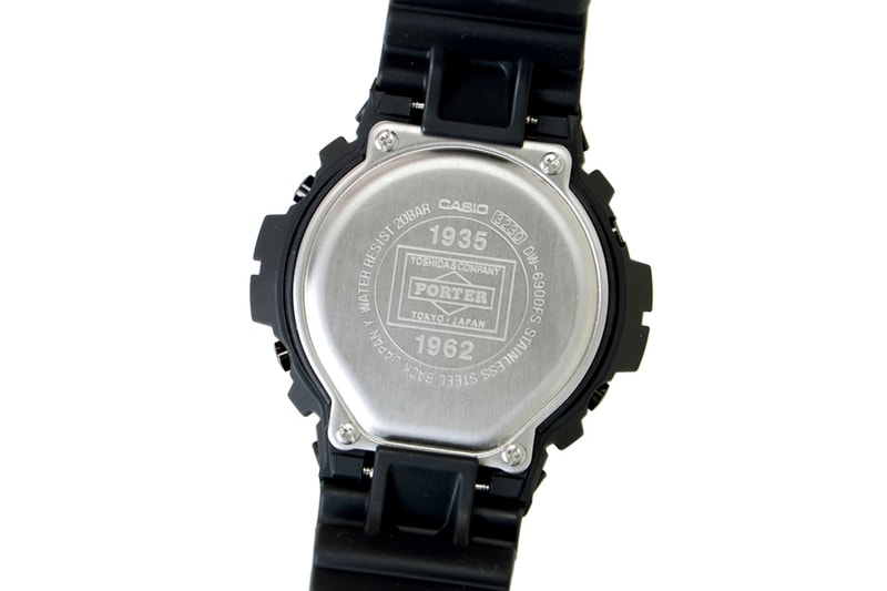 PORTER x G-SHOCK DW-6900 香港上架情報
