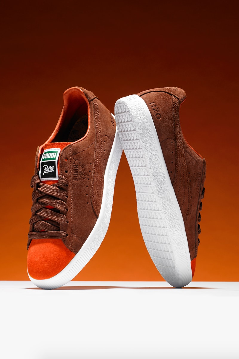 PUMA x PATTA 聯乘推出 PUMA Clyde 發售情報