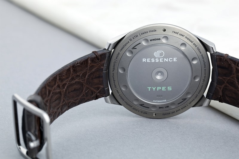 全球錶迷關注的錶牌 Ressence 全新灰調 Type 5G