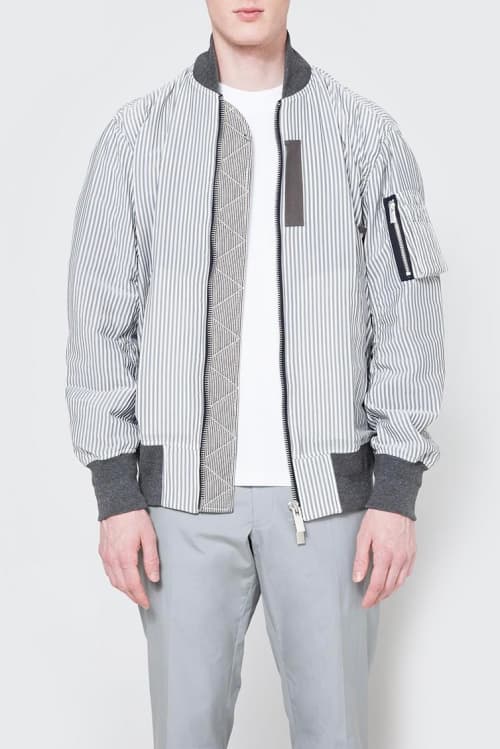 sacai Hickory Stripe Blouson 2017