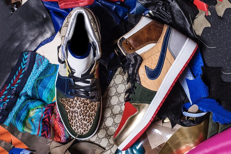 The Shoe Surgeon 以回收物料打造 Air Jordan 1「What the Scrap」客製版本