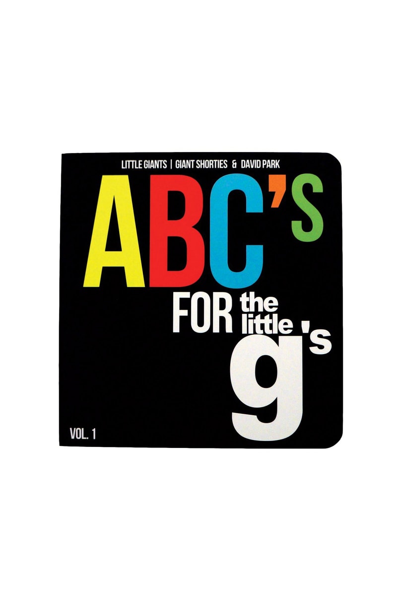 潮童育成－《 ABC's for the Little g's 》Board Book
