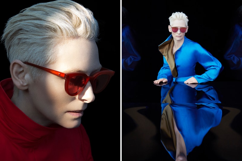 Tilda Swinton 與 Gentle Monster 推出全新聯乘眼鏡系列
