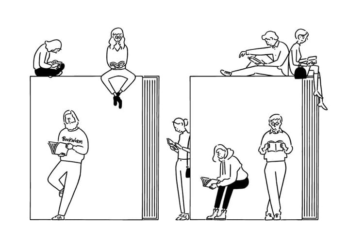 代官山蔦屋書店期間限定櫥窗設計「Bookworm」by 長場雄