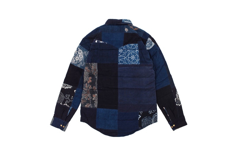 visvim Indigo Patchwork Down Jackets