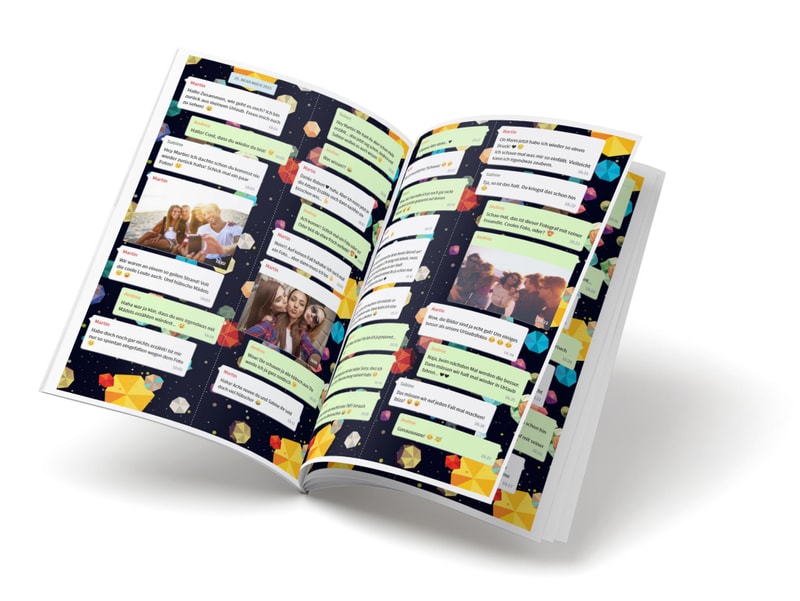通話回憶實體化﹣WhatsApp Book 紀念冊訂製服務