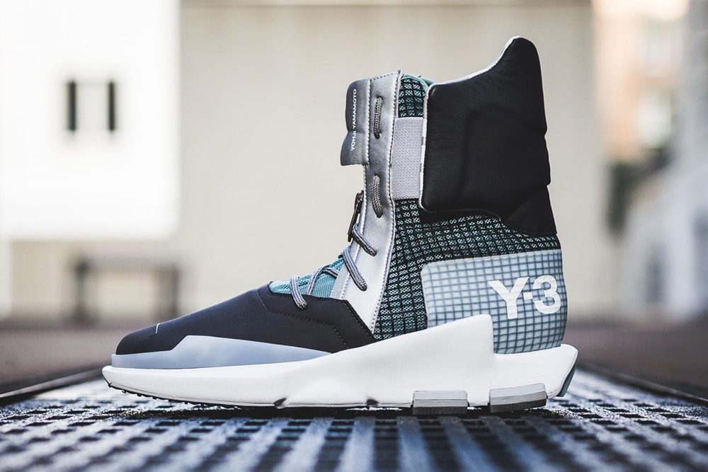 The Y-3 Noci High Black silver White