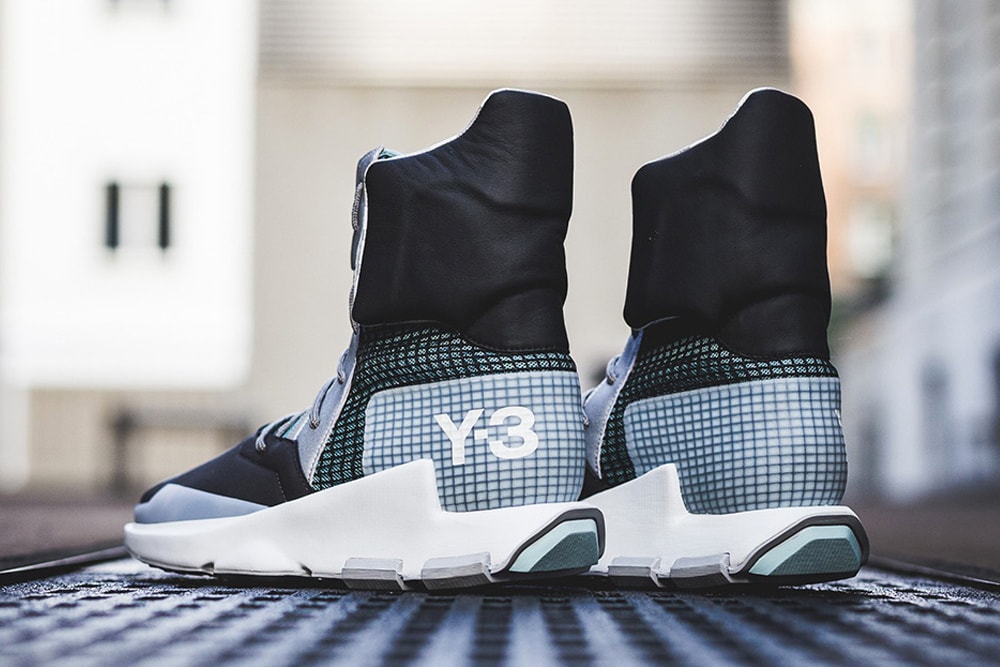 The Y-3 Noci High Black silver White