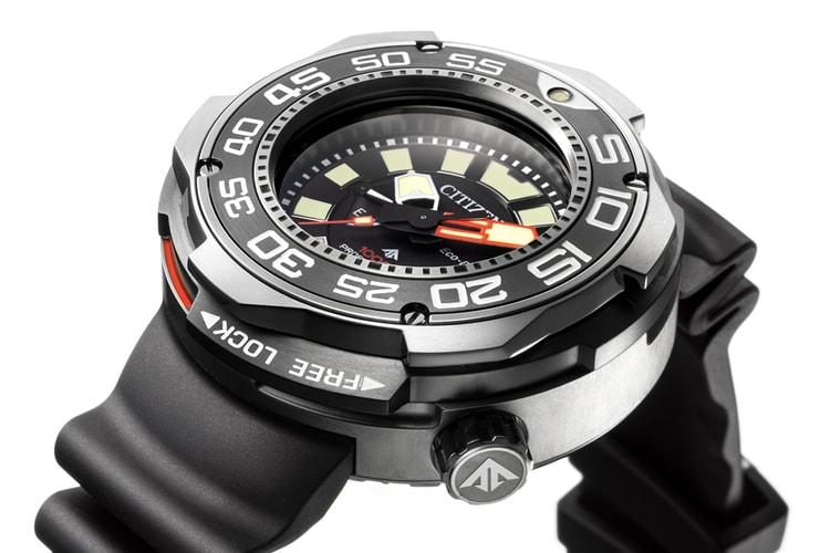 Citizen 首款光動能千米深潛 Eco-Drive Professional Diver 1,000M