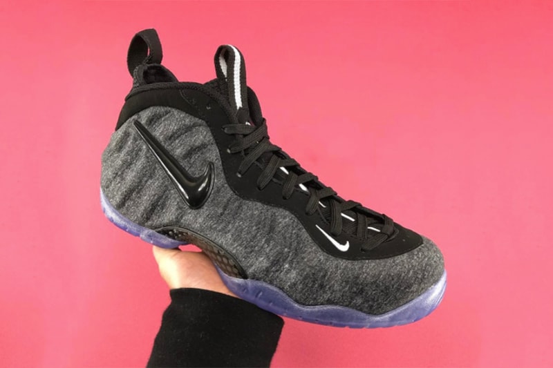 物料添飾－Wool 製 Nike Air Foamposite Pro 諜照圖