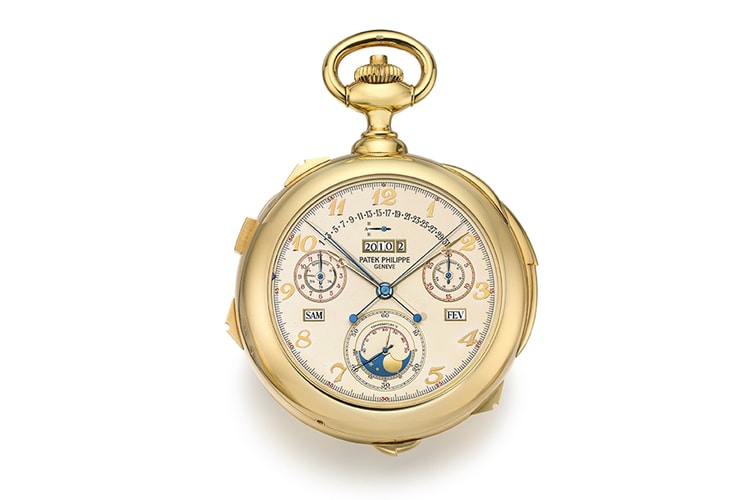 估值達 990 萬美元、Patek Philippe 史上功能最複雜的懷錶