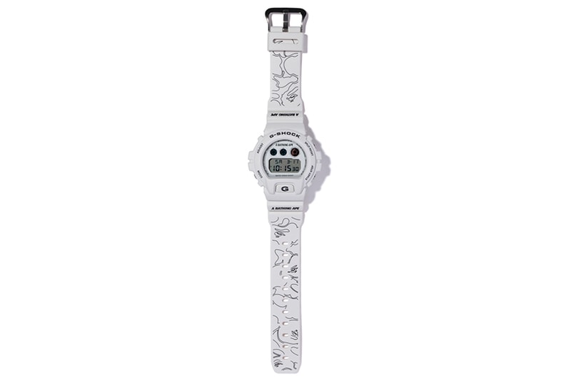 猿顏白調－A Bathing Ape x G-SHOCK 推出聯名 DW-6900