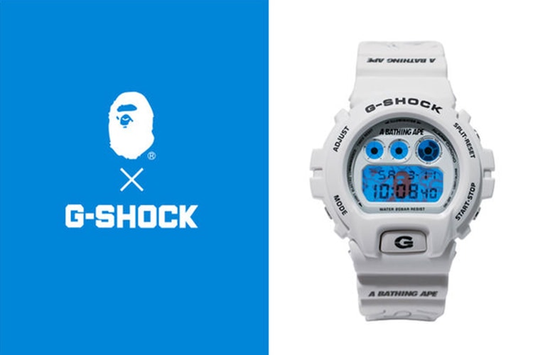 猿顏白調-A Bathing Ape x G-SHOCK 推出聯名 DW-6900