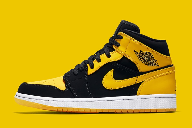 Air Jordan 1 Mid 將復刻「New Love」黑黃配色